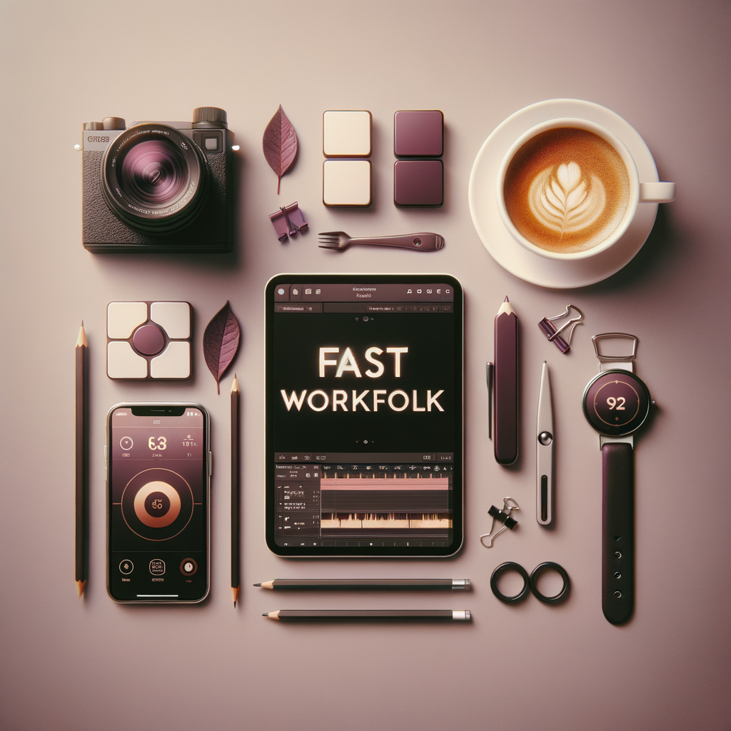 Fast face swap workflow